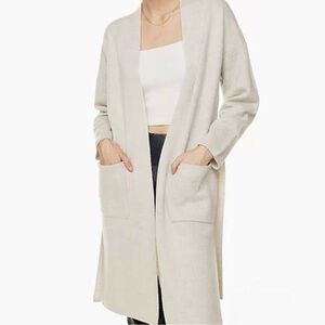Wilfred Aritzia Gray Belize Long Cardigan
